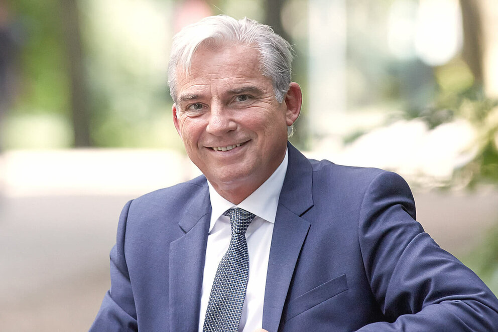 Thomas Strobl MdL Portrait von Thomas Strobl, stellvertretender Ministerpräsident und Minister des Innern, für Digitalisierung und Kommunen des Landes Baden-Württemberg