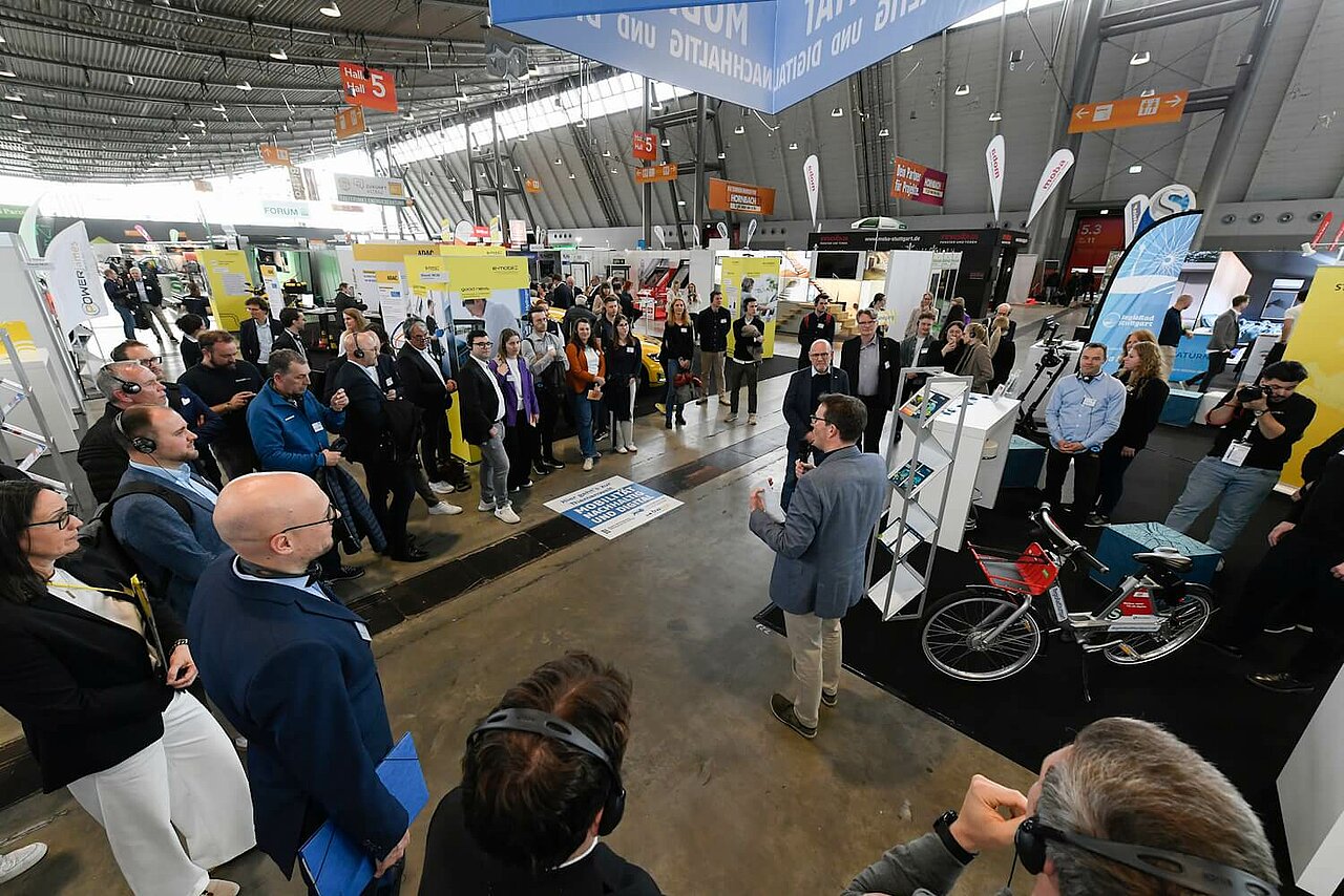 Messerundgang auf der i-Mobility 2025.