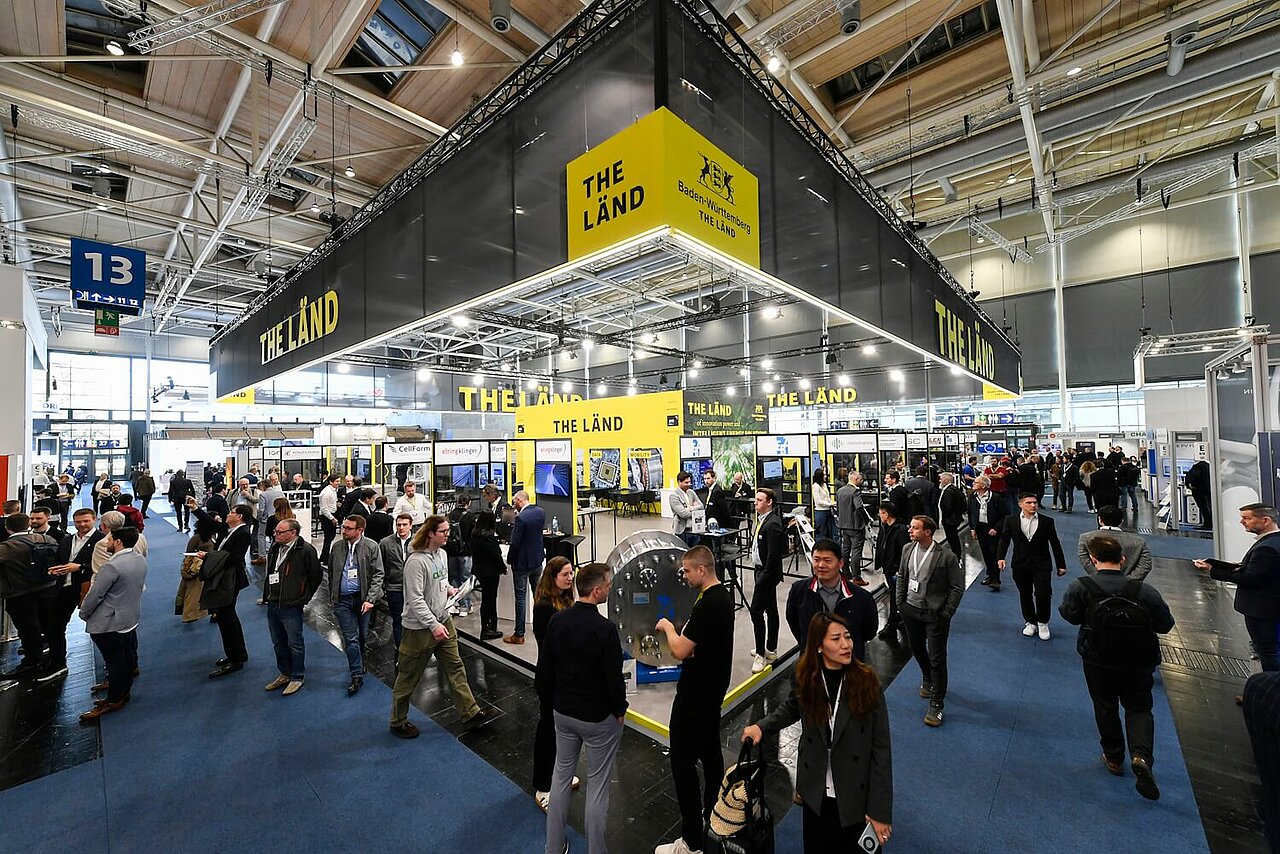 Der Baden-Württemberg Pavillon auf der Hannover Messe 2025.