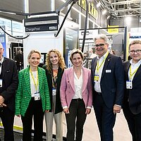 Wirtschaftsministerin Dr. Nicole Hoffmeister-Kraut besucht die Hannover Messe 2025 an Tag 2.