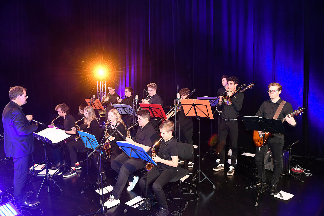 Jazzband des Theodor-Heuss-Gymnasiums Esslingen.